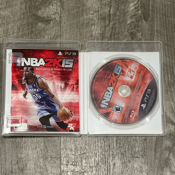 NBA 2K 15 Basketball Kevin Durant Cover PS3 PlayStation 3 Game Fun 2015 Stars - Picture 3 of 6